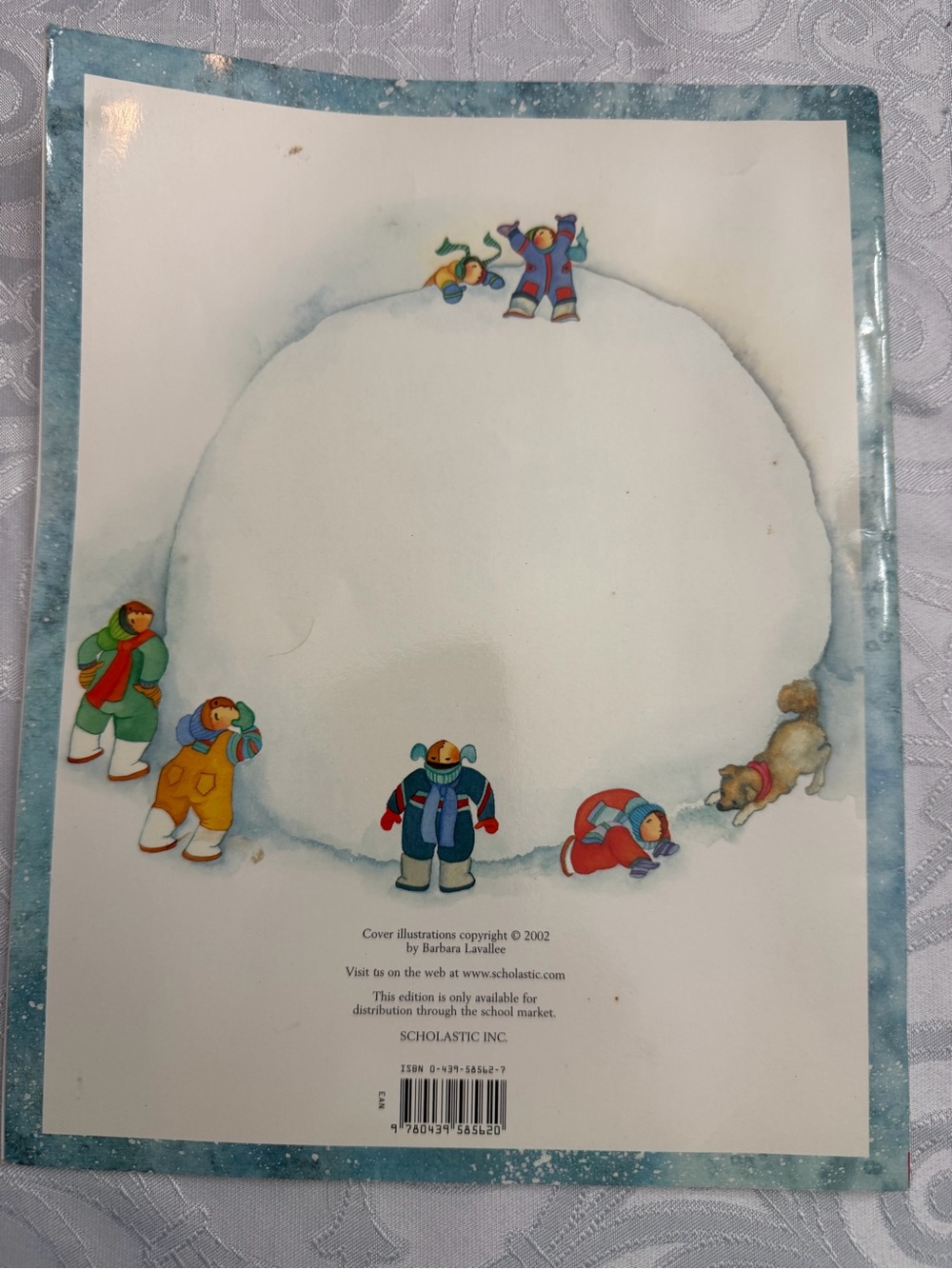 Alice Schertle "All You Need for a Snowman" Picture Book Softcover - Picture 2 of 2